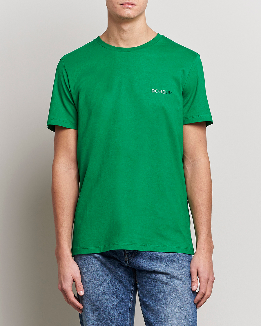 Herr | T-Shirts | Dondup | Crew Neck Tee Green