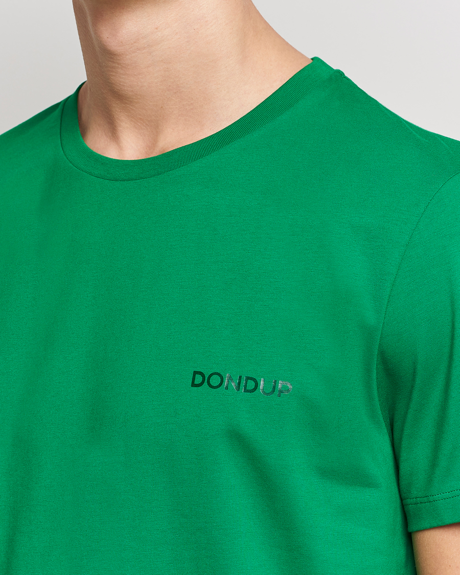 Herr | T-Shirts | Dondup | Crew Neck Tee Green