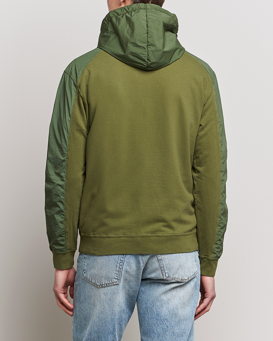 Herr | Tröjor | Dondup | Full Zip Hoodie Jacket Olive