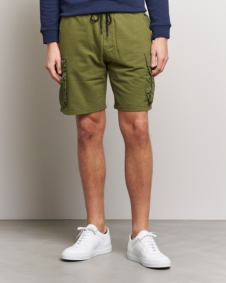 Herr | Mjukisshorts | Dondup | Jersey Shorts Olive