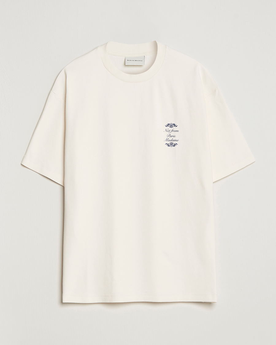 Herr | T-Shirts | Drôle de Monsieur | Ornaments T-Shirt Off White