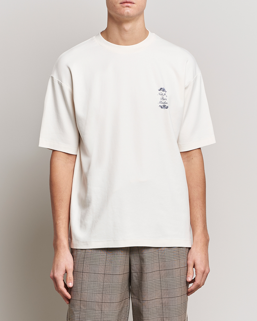 Herr | T-Shirts | Drôle de Monsieur | Ornaments T-Shirt Off White