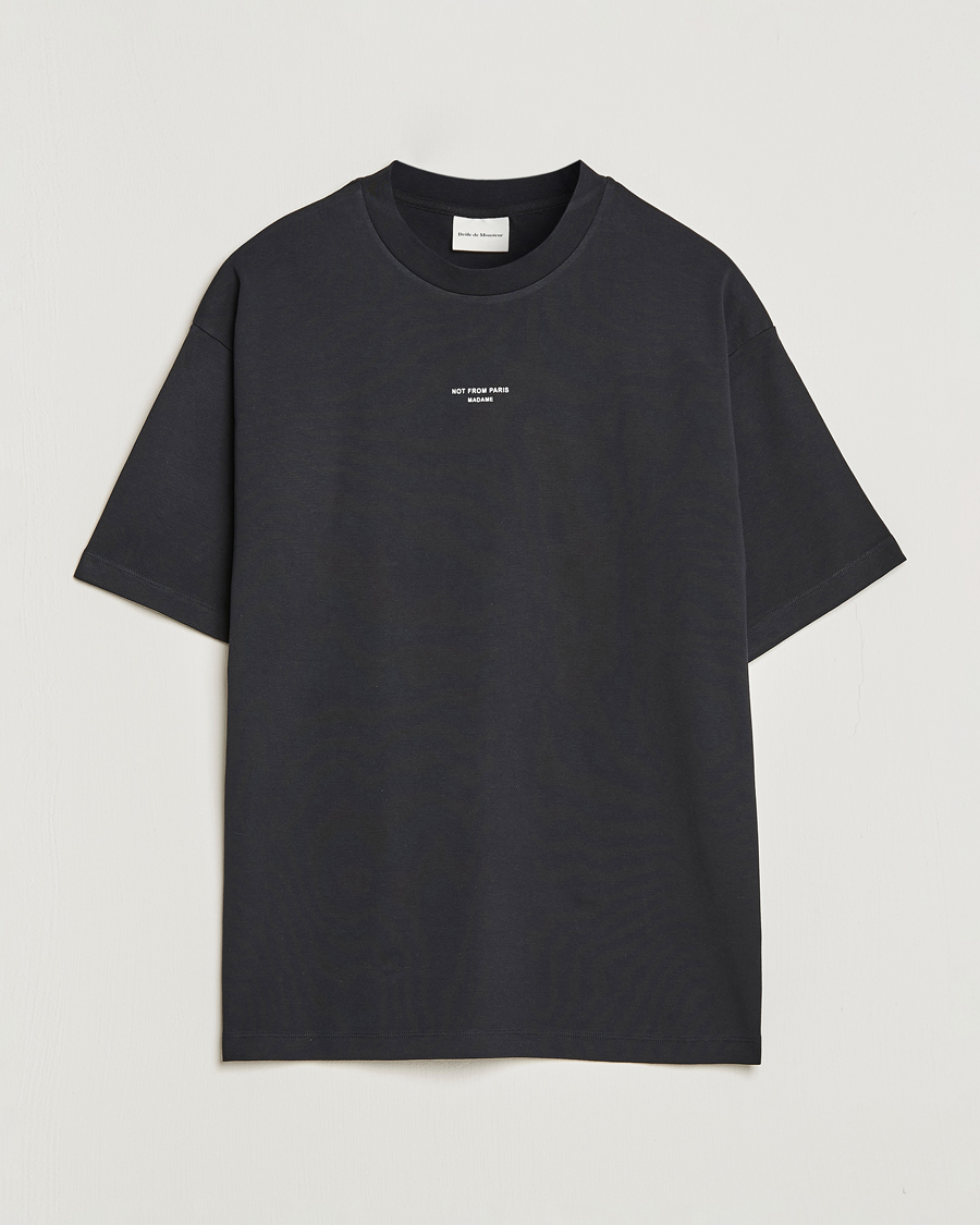Herr | T-Shirts | Drôle de Monsieur | Classic NFPM T-Shirt Black