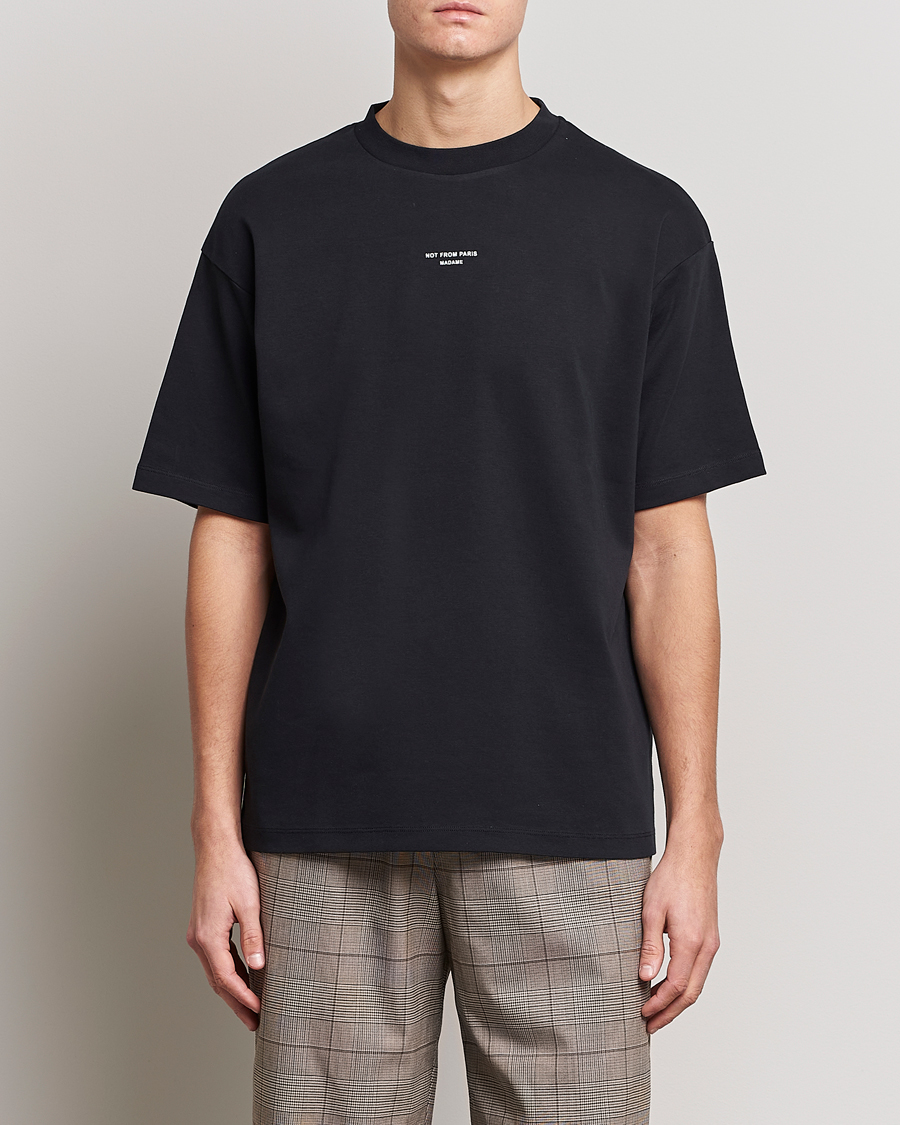 Herr | Svarta t-shirts | Drôle de Monsieur | Classic NFPM T-Shirt Black