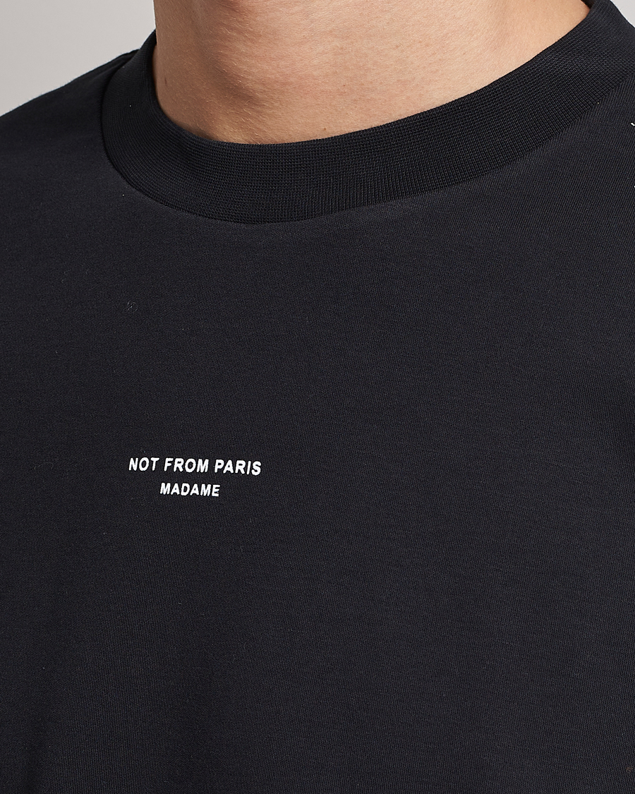 Herr | T-Shirts | Drôle de Monsieur | Classic NFPM T-Shirt Black
