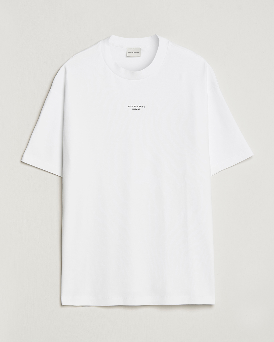 Herr | T-Shirts | Drôle de Monsieur | Classic NFPM T-Shirt White
