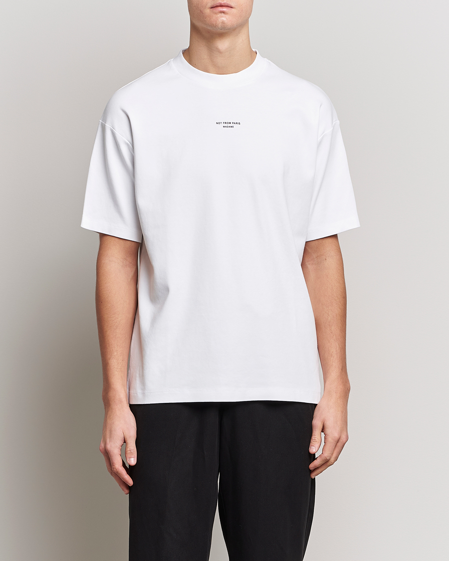 Herr | T-Shirts | Drôle de Monsieur | Classic NFPM T-Shirt White