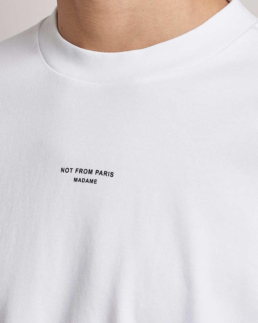 Herr | T-Shirts | Drôle de Monsieur | Classic NFPM T-Shirt White