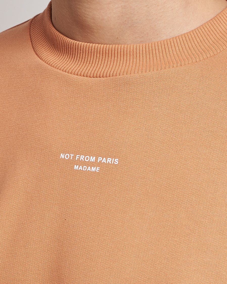 Herr | Tröjor | Drôle de Monsieur | Classic NFPM Sweatshirt Peach