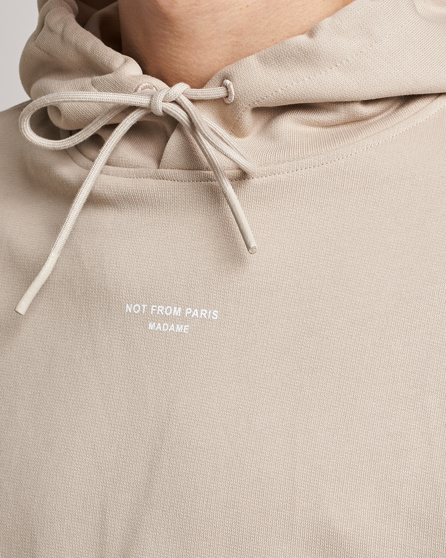 Herr | Tröjor | Drôle de Monsieur | Classic NFPM Hoodie Beige