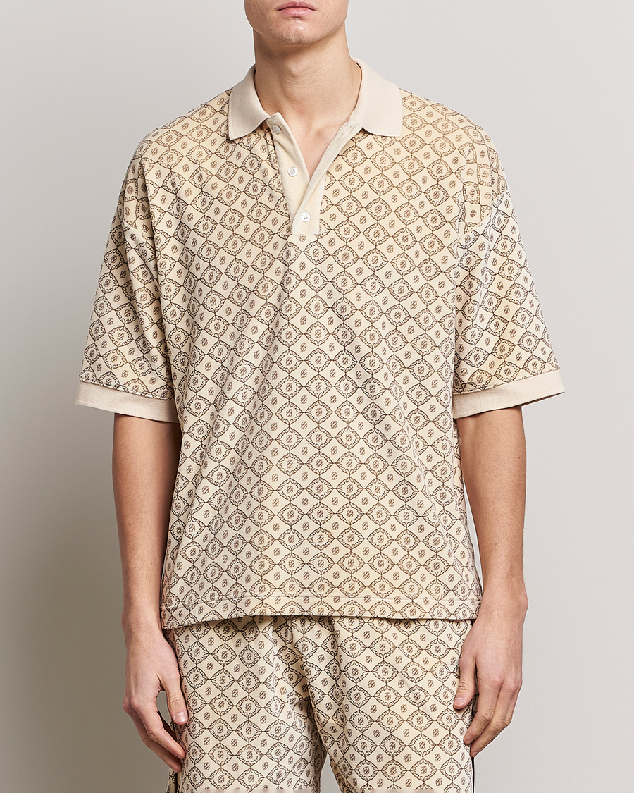 Herr | Terry | Drôle de Monsieur | Monogram Terry Polo Off White