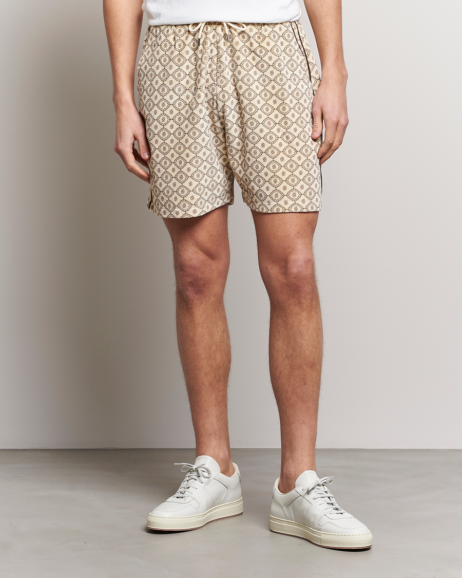 Herr | Terry | Drôle de Monsieur | Monogram Terry Shorts Off White