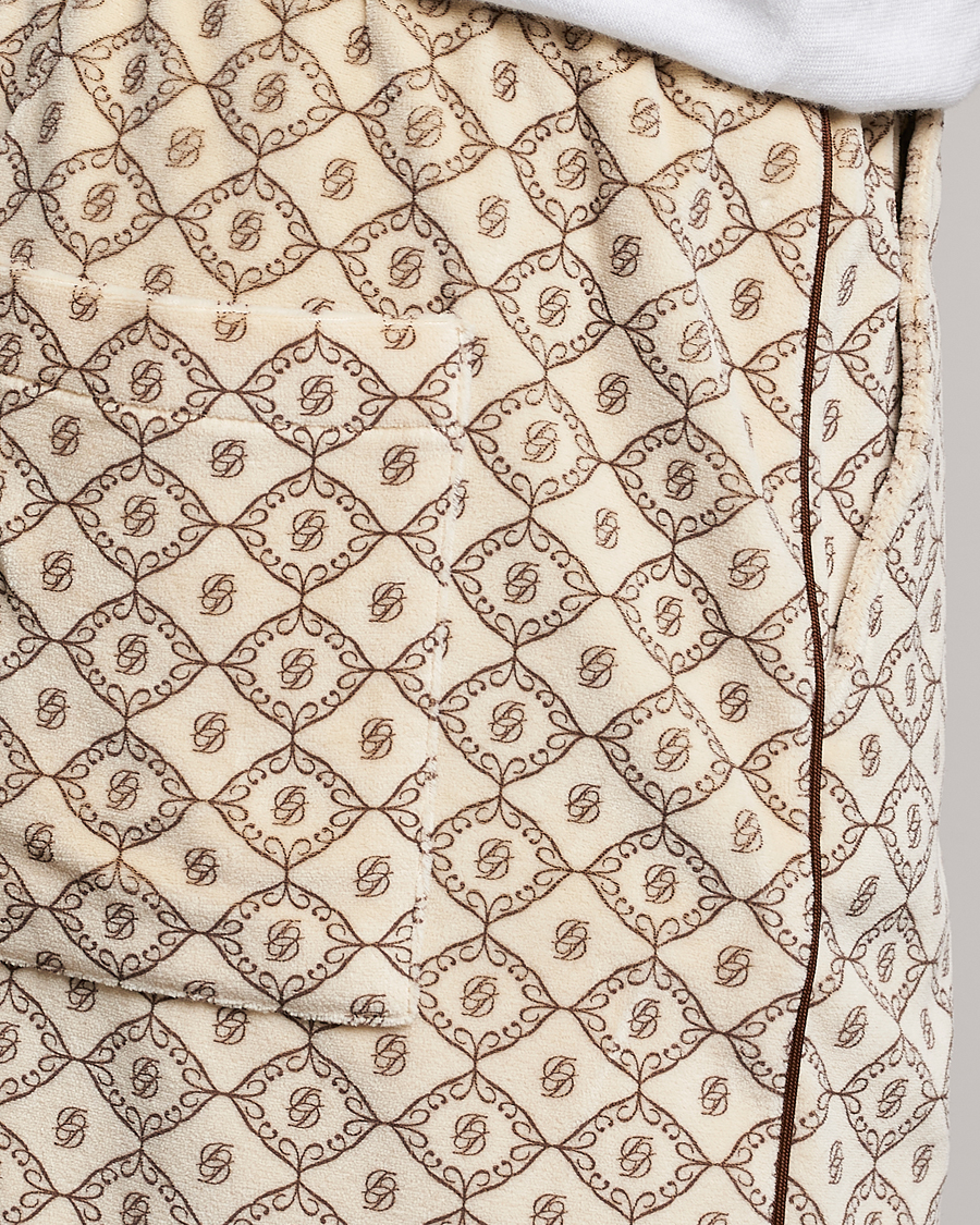 Herr | Shorts | Drôle de Monsieur | Monogram Terry Shorts Off White