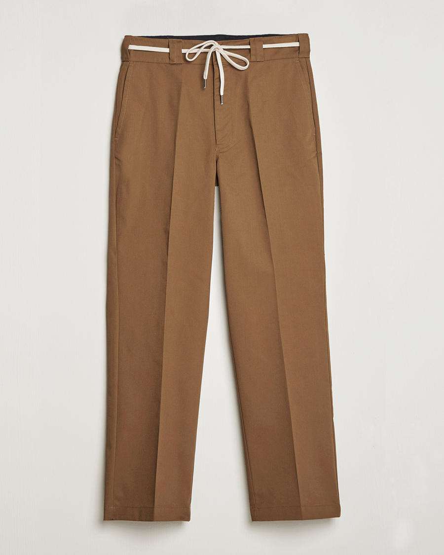 Herr | Byxor | Drôle de Monsieur | Twill Pants Brown