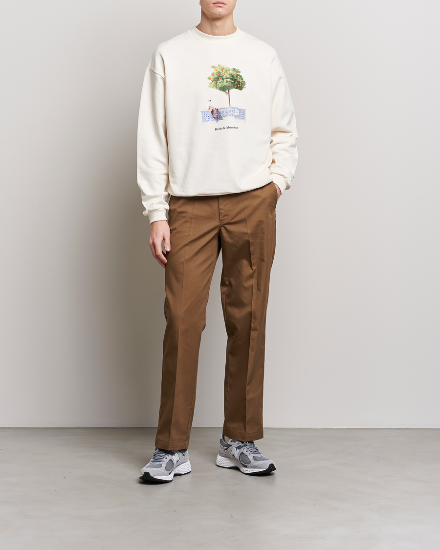 Herr | Byxor | Drôle de Monsieur | Twill Pants Brown