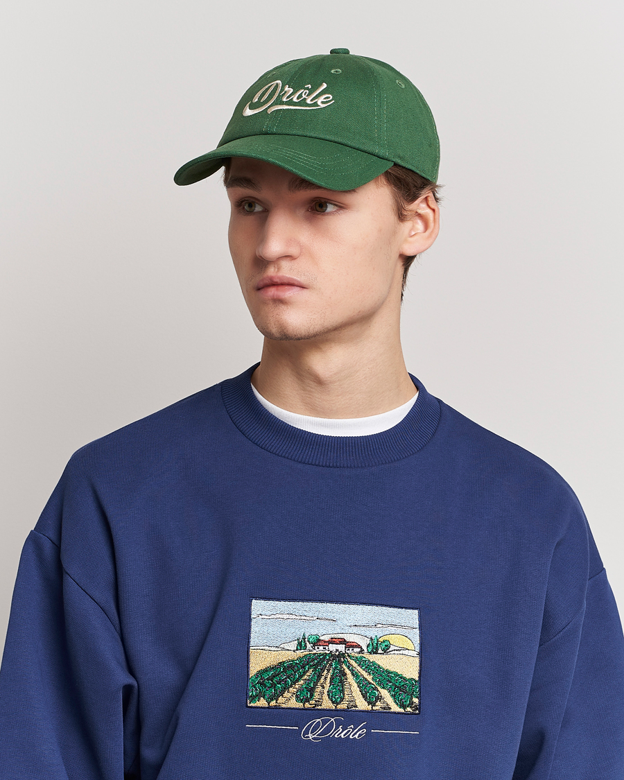 Herr | Drôle de Monsieur Sport Baseball Cap Green | Drôle de Monsieur | Sport Baseball Cap Green