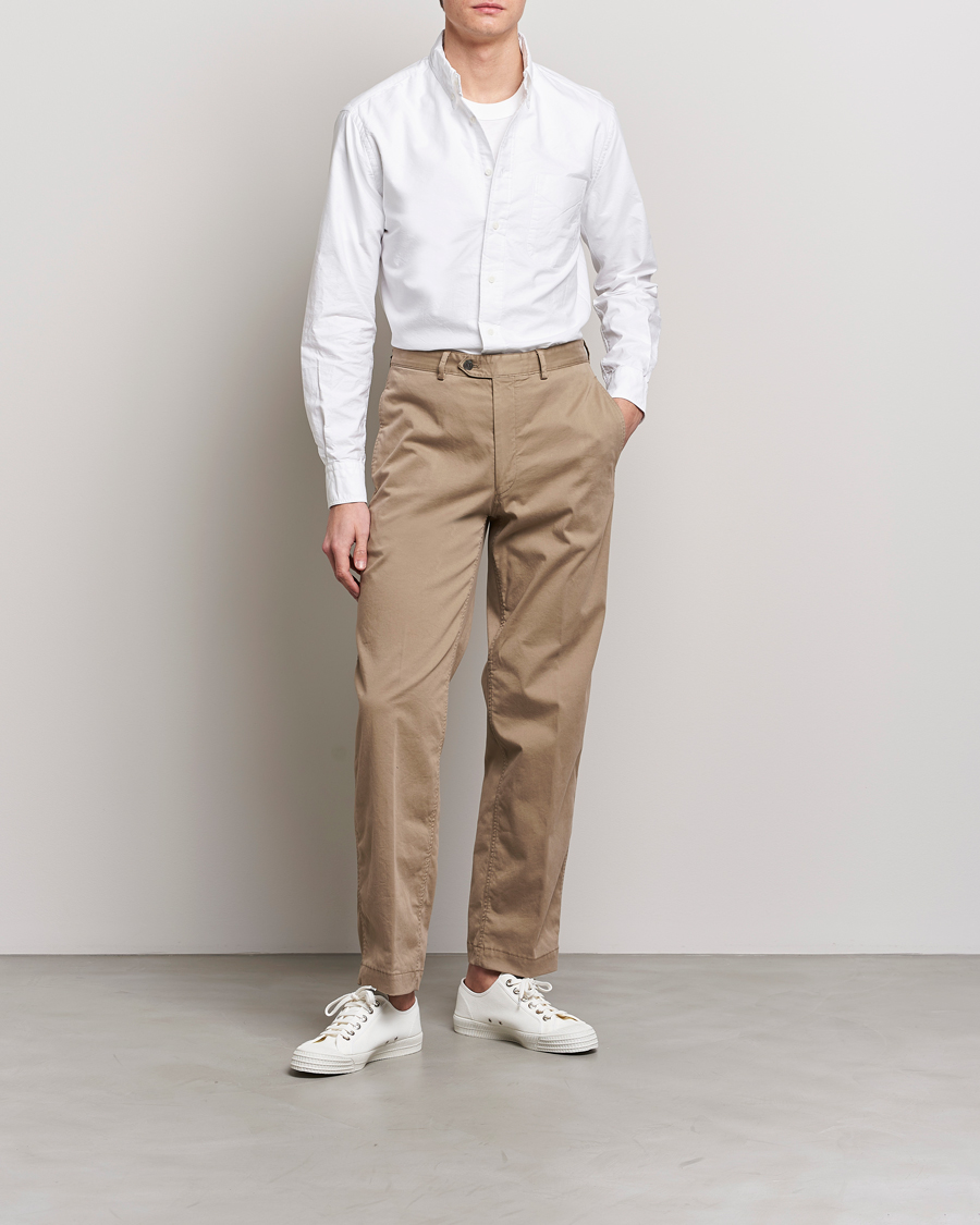 Herr | Skjortor | Gitman Vintage | Button Down Oxford Shirt White