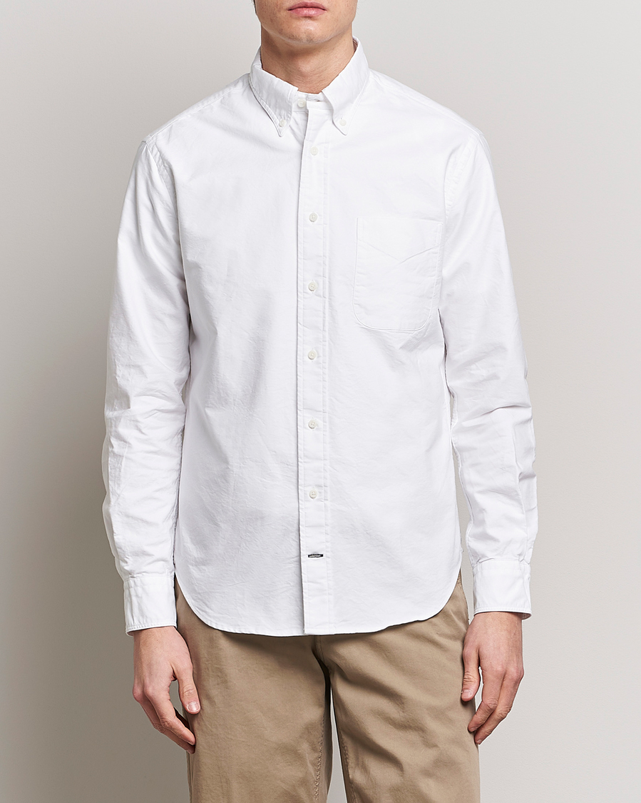 Herr | Skjortor | Gitman Vintage | Button Down Oxford Shirt White