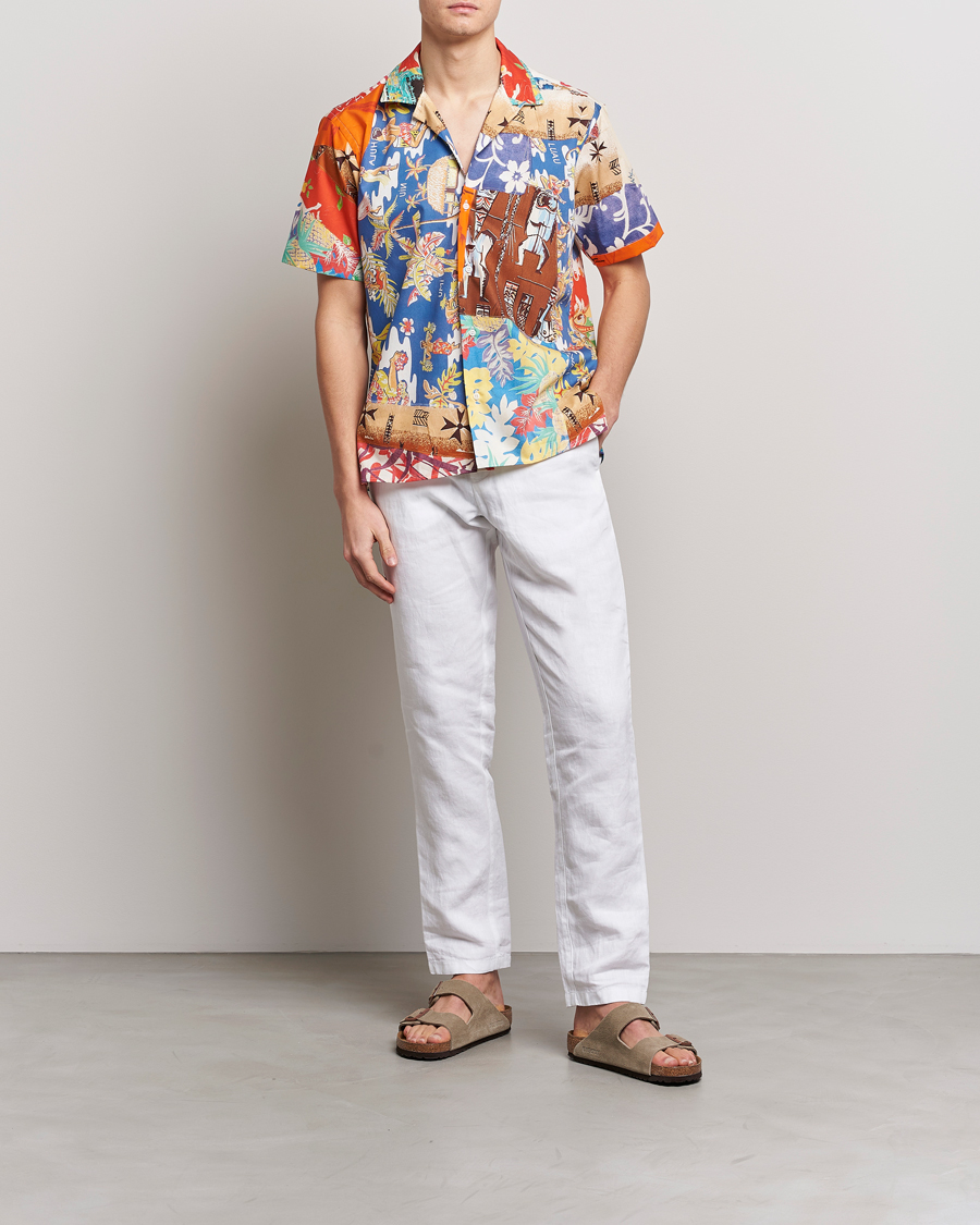 Herr | Skjortor | Gitman Vintage | Aloha Quilt Camp Shirt Multicolor
