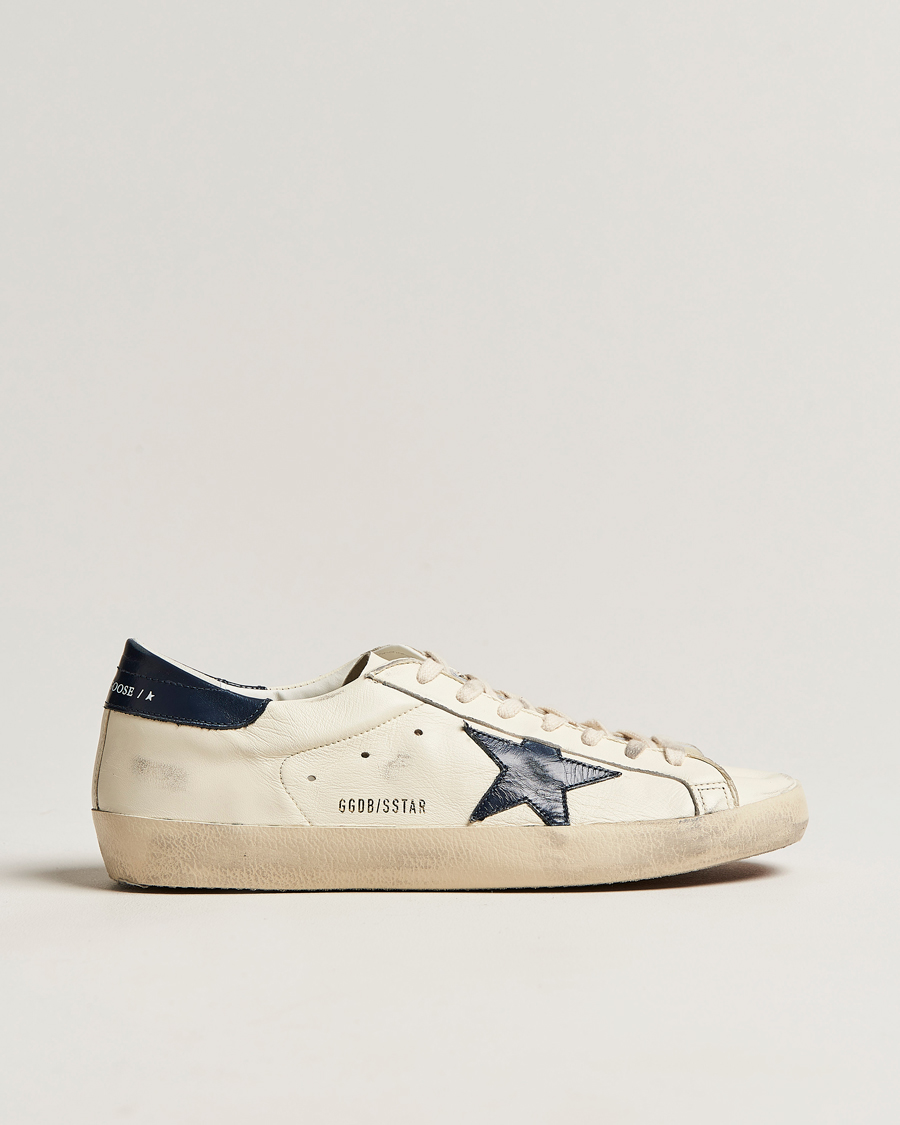 Herr | Sneakers | Golden Goose | Super-Star Sneakers Beige/Midnight