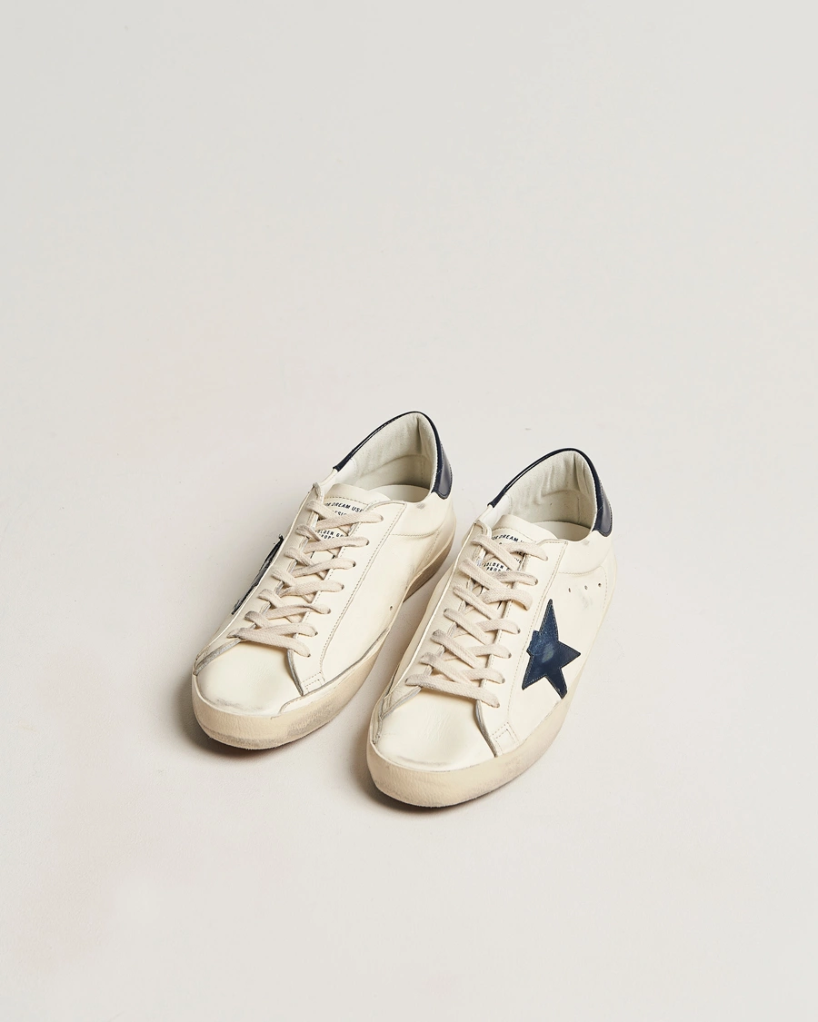 Herr | Sneakers | Golden Goose | Super-Star Sneakers Beige/Midnight