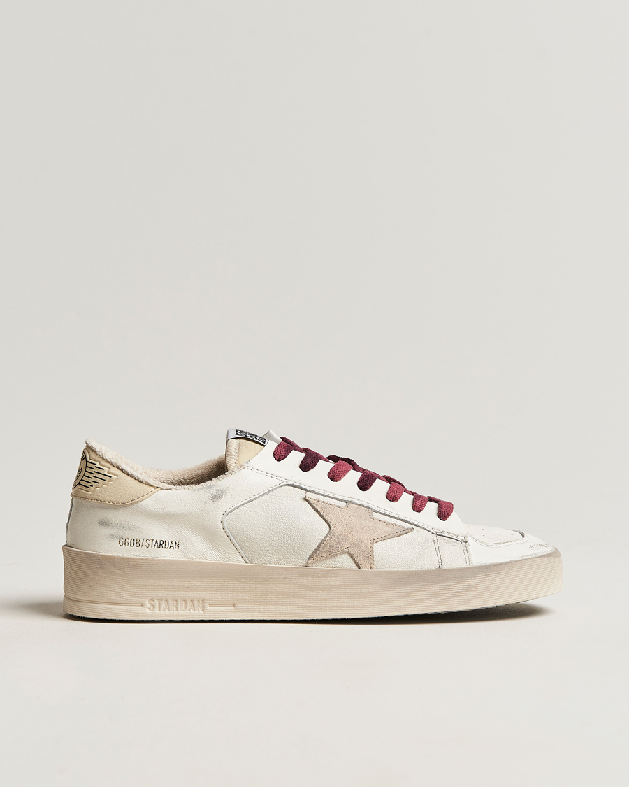 Herr | Golden Goose Deluxe Brand Star Dan Sneakers White/Beige | Golden Goose | Deluxe Brand Star Dan Sneakers White/Beige