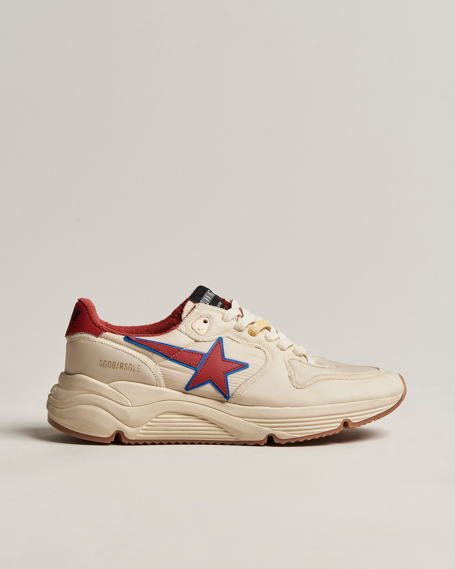 Herr | Golden Goose Deluxe Brand Running Sole Sneakers White/Red | Golden Goose | Deluxe Brand Running Sole Sneakers White/Red