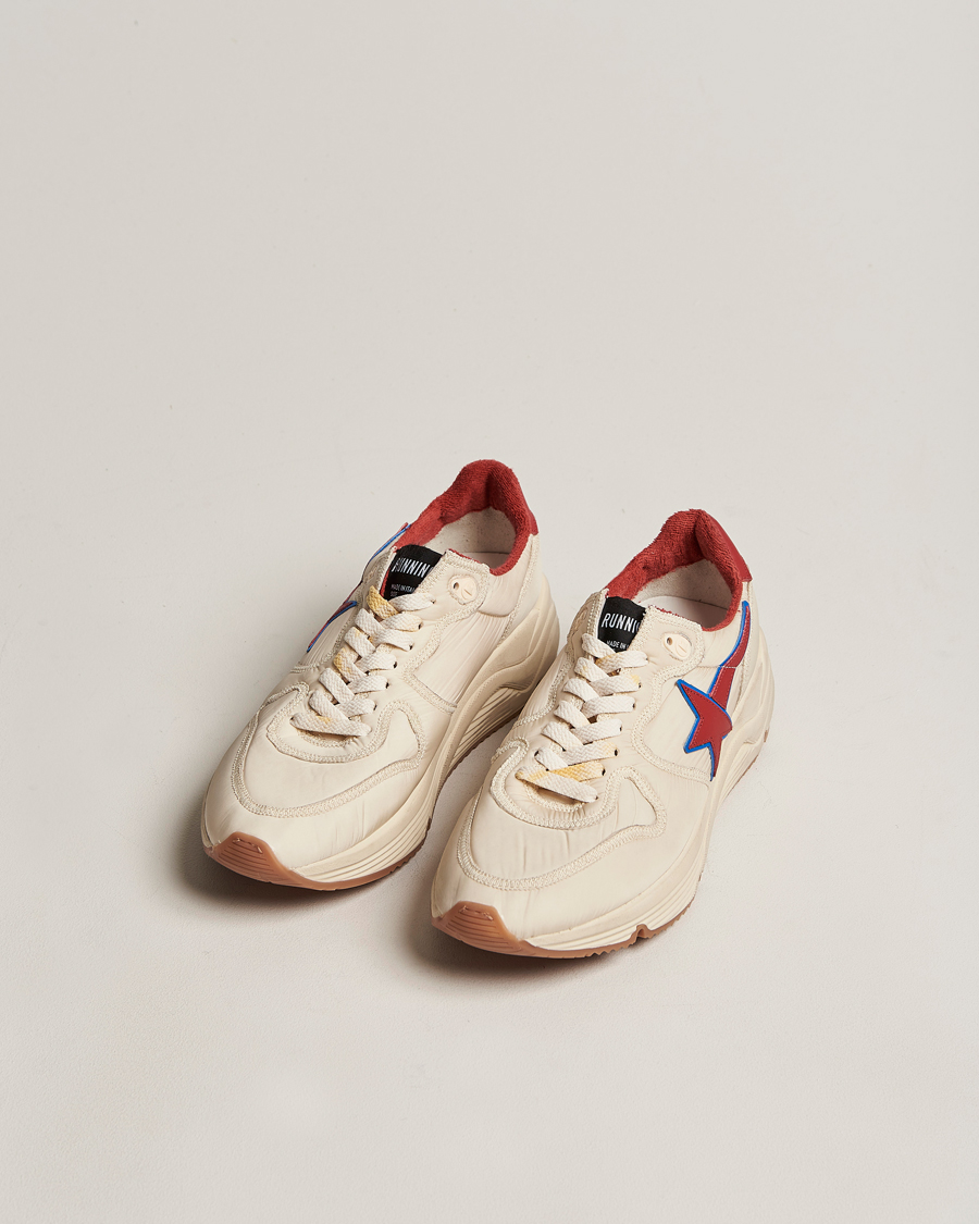 Herr | Sneakers | Golden Goose Deluxe Brand | Running Sole Sneakers White/Red