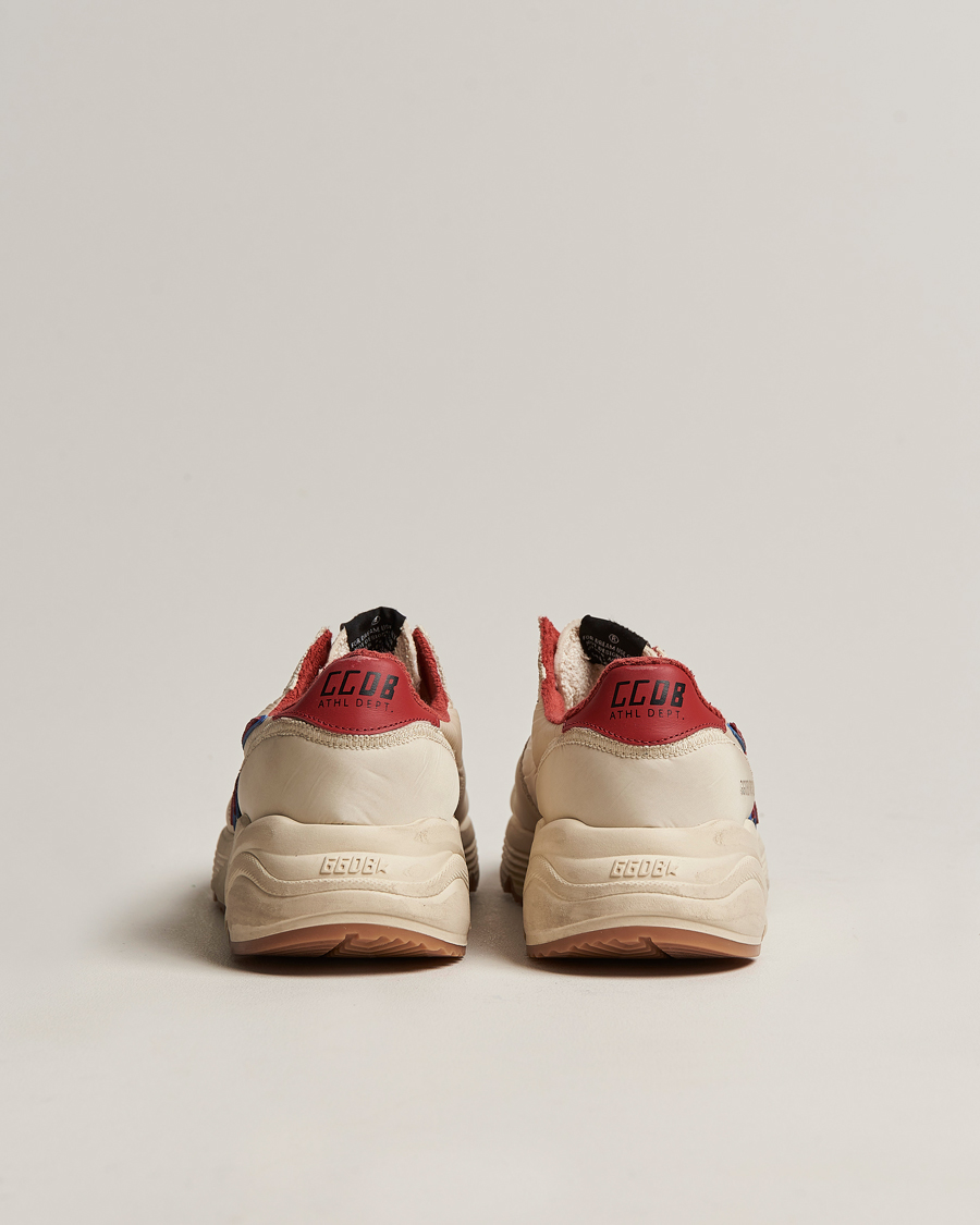 Herr | Golden Goose Deluxe Brand Running Sole Sneakers White/Red | Golden Goose | Deluxe Brand Running Sole Sneakers White/Red