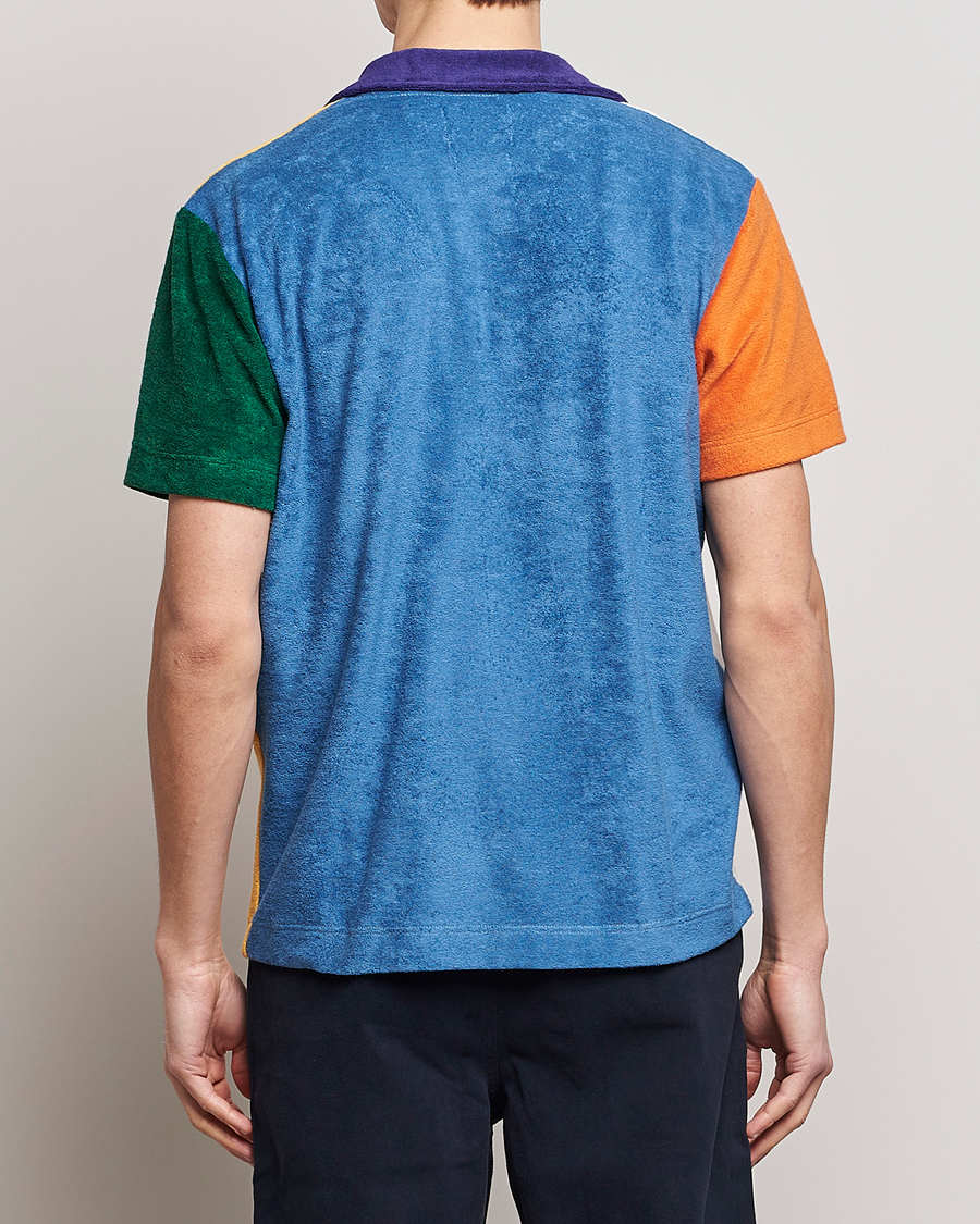 Herr | Skjortor | Howlin' | Short Sleeve Color Block Terry Shirt Butter In The Sun