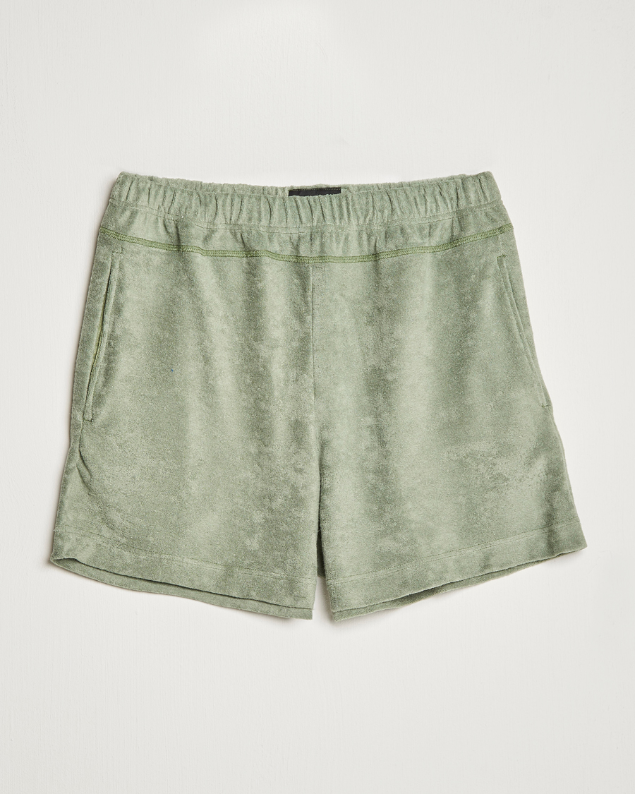 Herr | Shorts | Howlin' | Cotton Blend Terry Shorts Agave