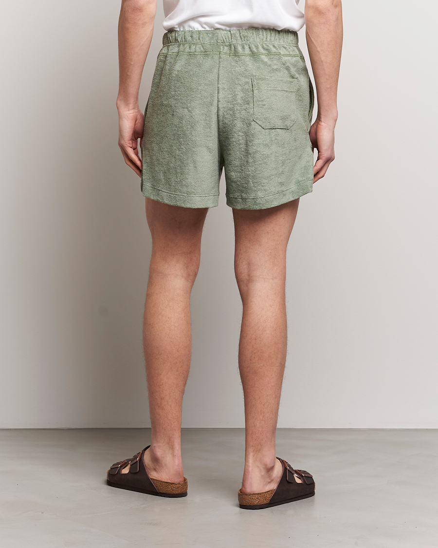 Herr | Shorts | Howlin' | Cotton Blend Terry Shorts Agave