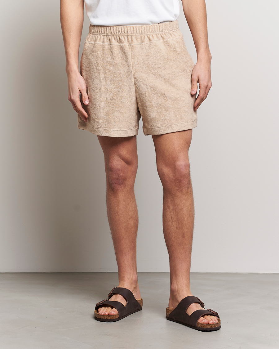 Herr | Shorts | Howlin' | Cotton Blend Terry Shorts Cashew