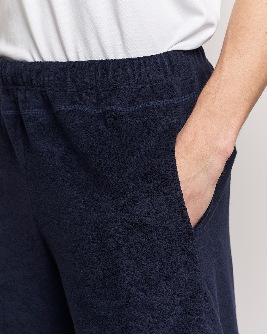 Herr | Shorts | Howlin' | Cotton Blend Terry Shorts Navy