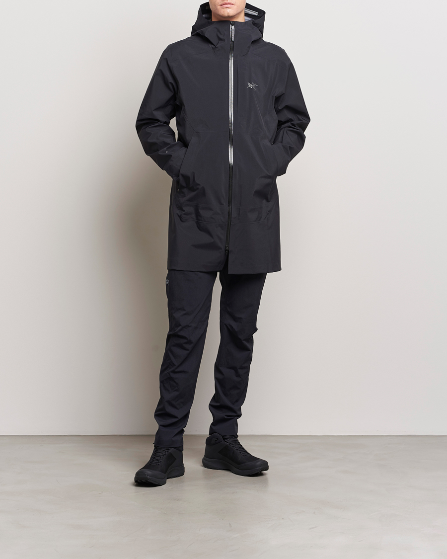 Herr | Jackor | Arc'teryx | Ralle Gore-Tex Long Jacket Black