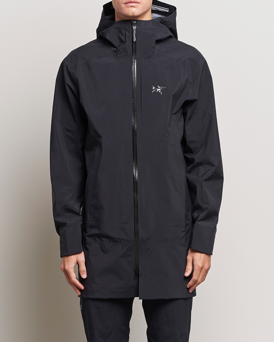 Herr | Jackor | Arc'teryx | Ralle Gore-Tex Long Jacket Black