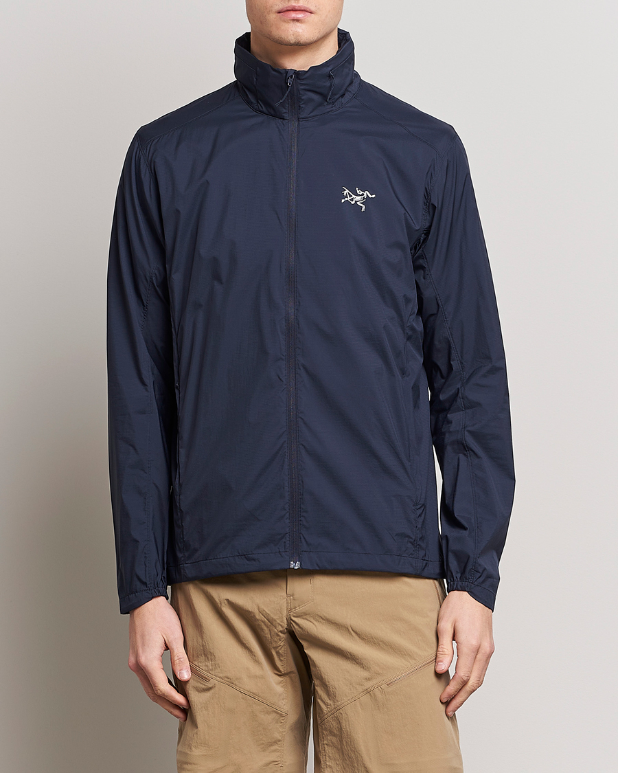 Herr | Jackor | Arc'teryx | Nodin Lightweight Wind Jacket Black Sapphire