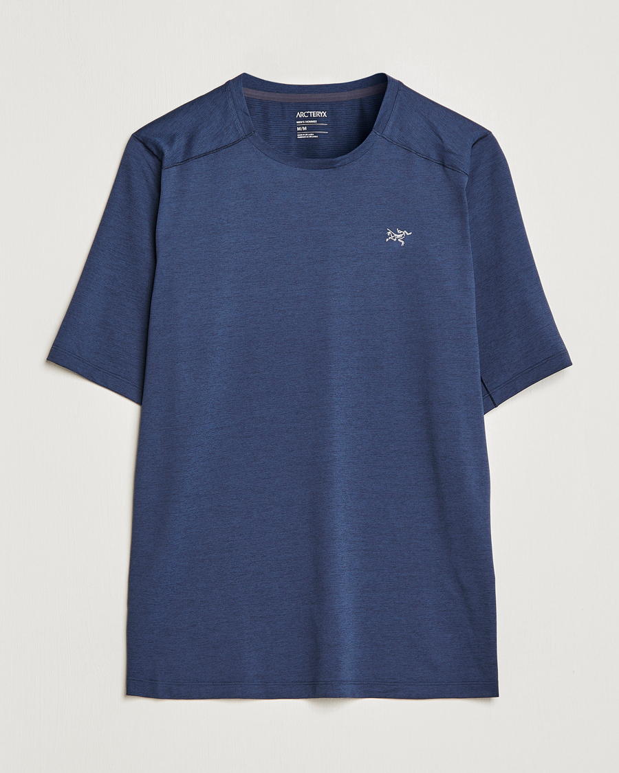 Herr | T-Shirts | Arc'teryx | Cormac Crew Neck Tee Black Sapphire Heather