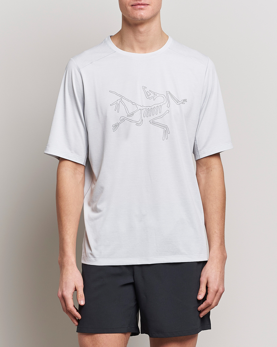 Herr | T-Shirts | Arc'teryx | Cormac Bird Logo Crew Neck T-Shirt Atmos Heather