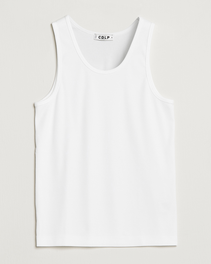 Herr | T-Shirts | CDLP | Rib Tank Top White