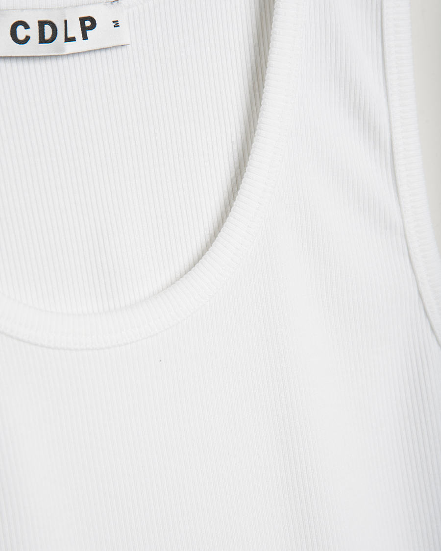 Herr | T-Shirts | CDLP | Rib Tank Top White