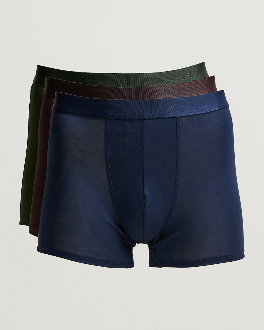 Herr | Underkläder | CDLP | 3-Pack Boxer Brief Navy/Army/Brown