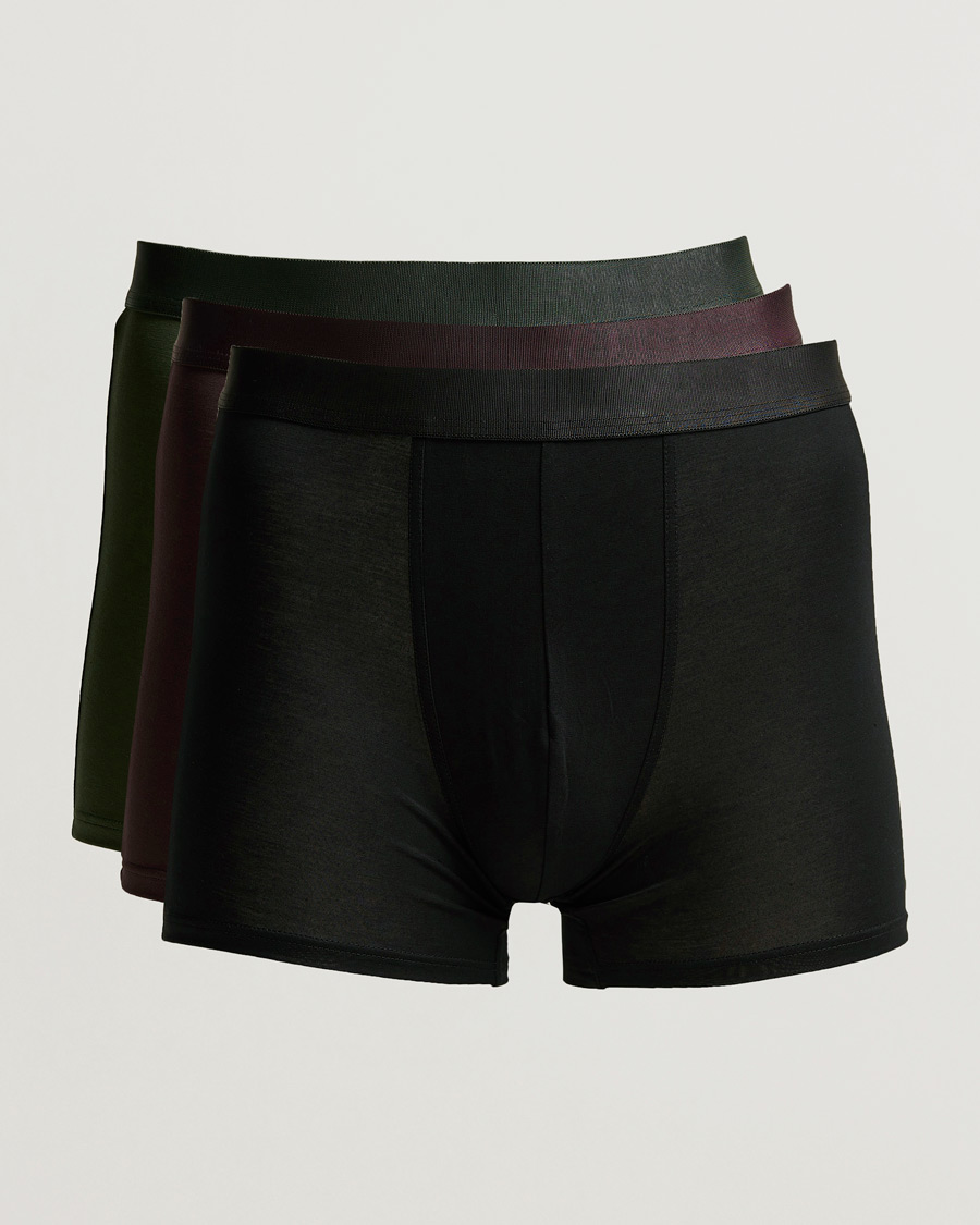 Herr | Underkläder | CDLP | 3-Pack Boxer Brief Black/Army/Brown