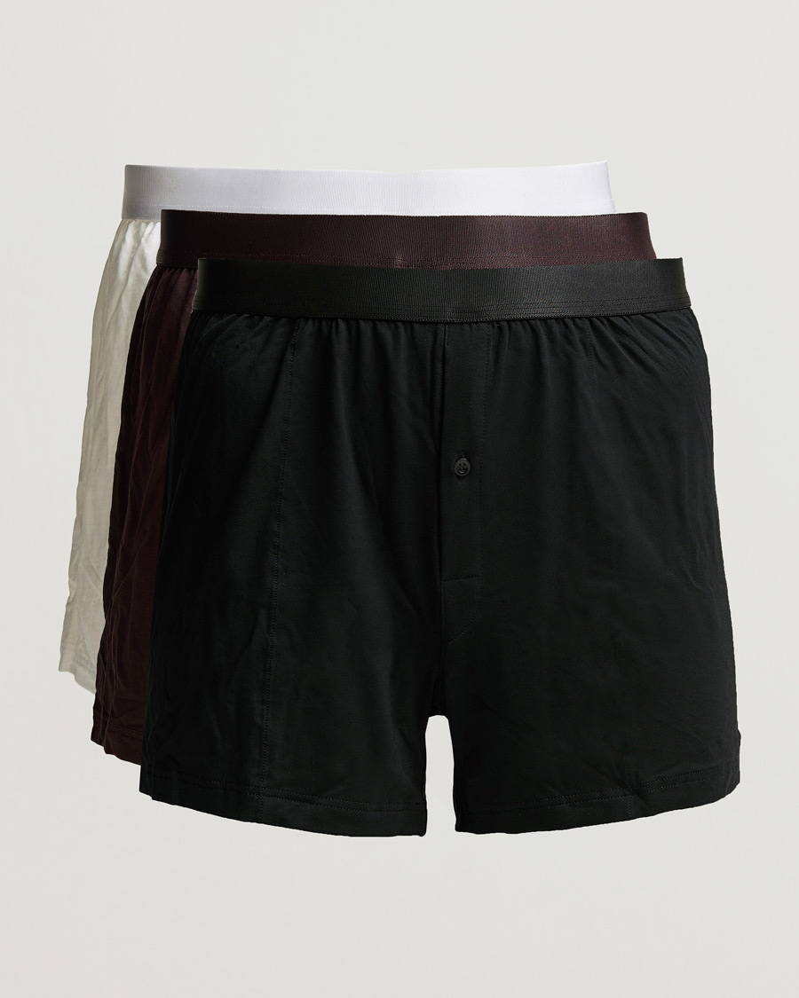 Herr | Underkläder | CDLP | 3-Pack Boxer Shorts Black/White/Brown