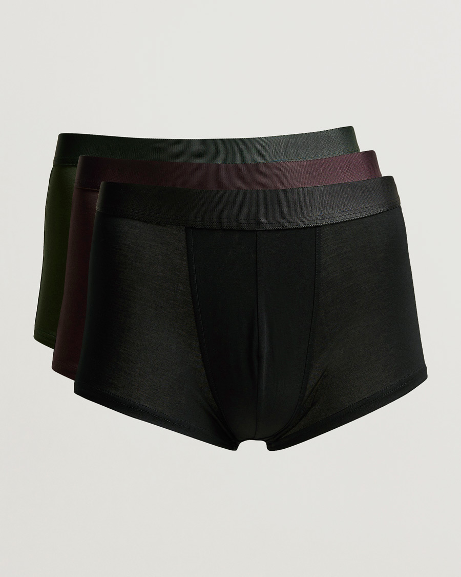 Herr | Underkläder | CDLP | 3-Pack Boxer Trunk Black/Army/Brown