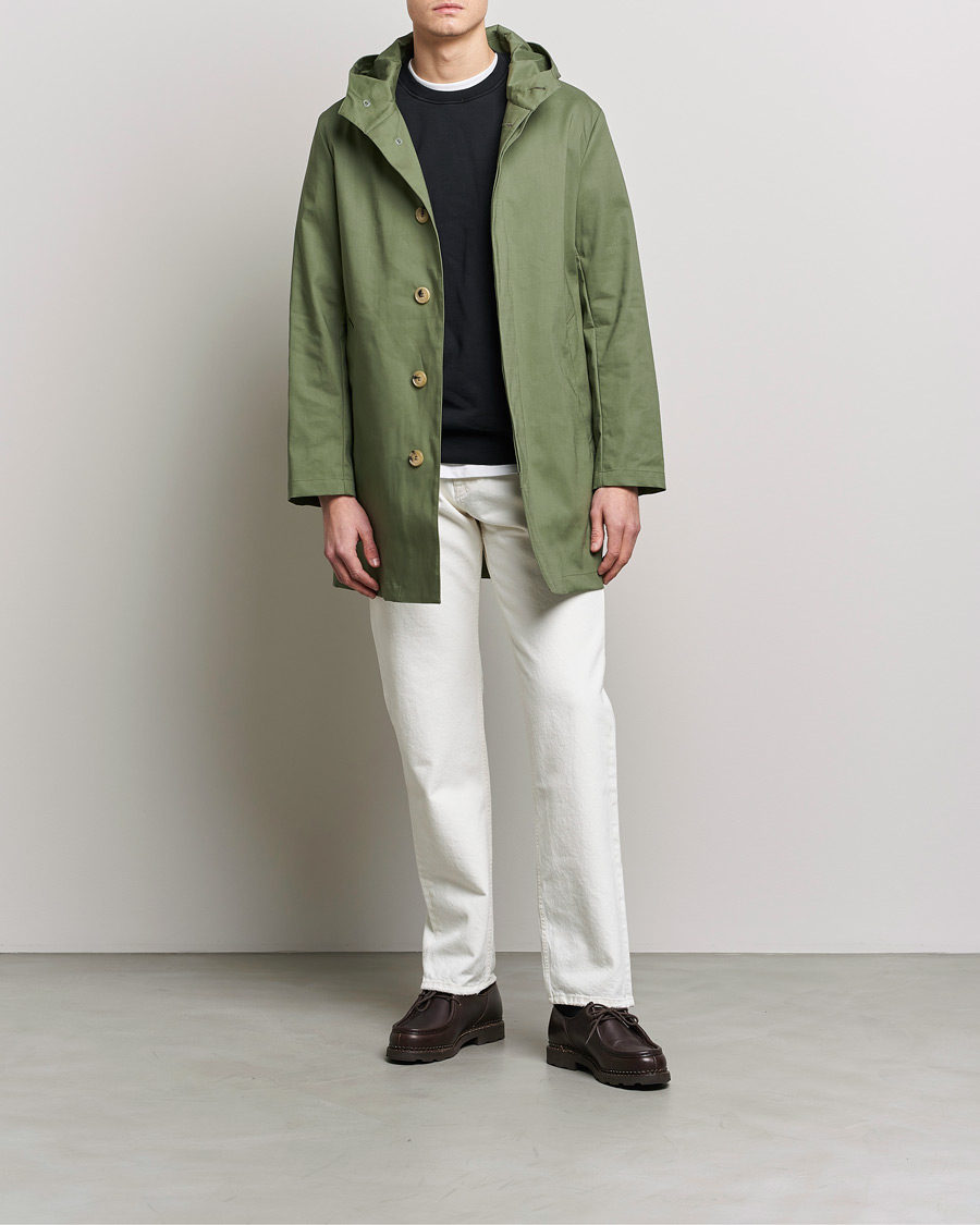 Herr | Jackor | Mackintosh | Chryston Short Waterproof Jacket Four Leaf