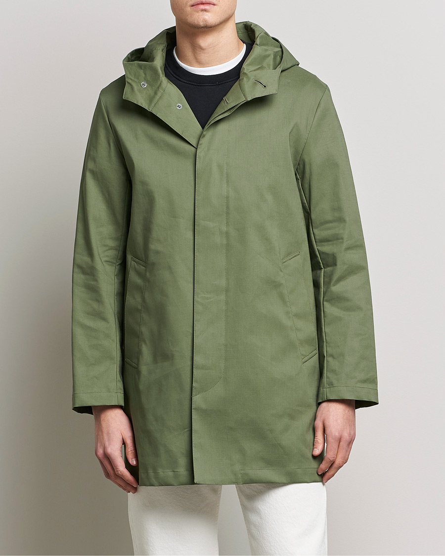 Herr | Jackor | Mackintosh | Chryston Short Waterproof Jacket Four Leaf