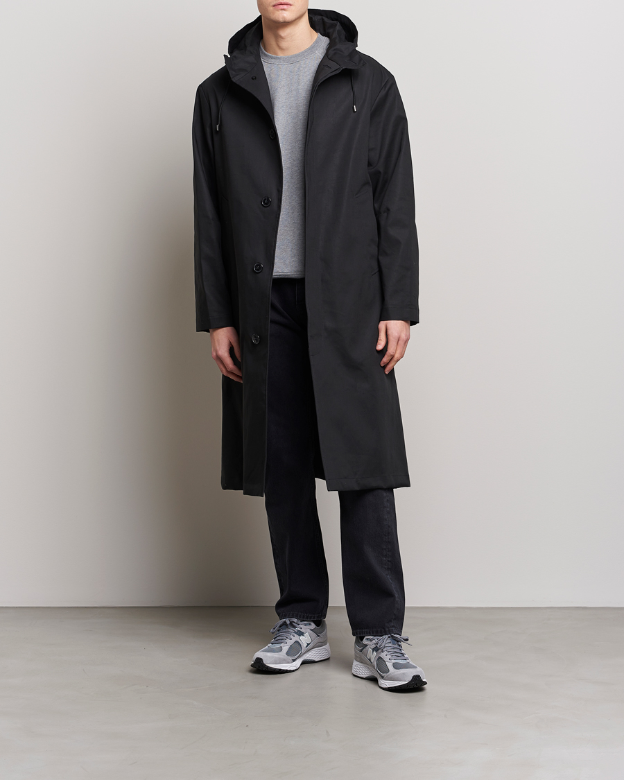 Herr | Jackor | Mackintosh | Wolfson Rain Coat Black