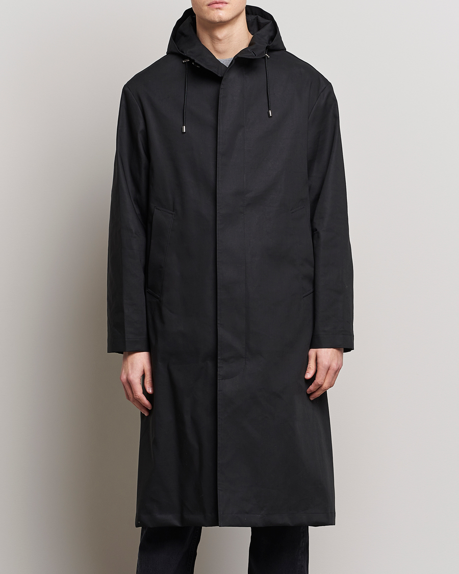 Herr | Möt Regnet Med Stil | Mackintosh | Wolfson Rain Coat Black