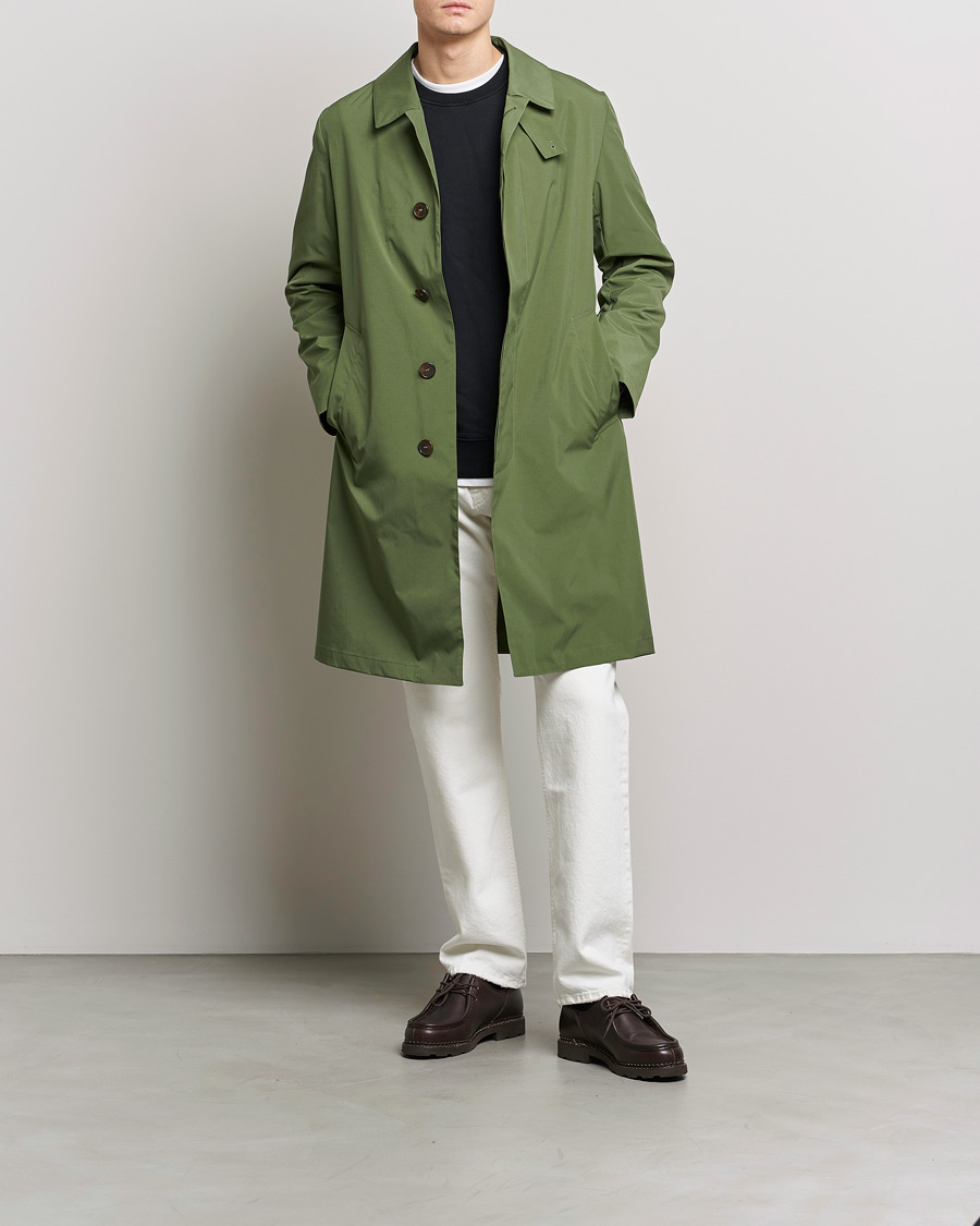 Herr | Jackor | Mackintosh | Newington Coat Four Leaf Cover